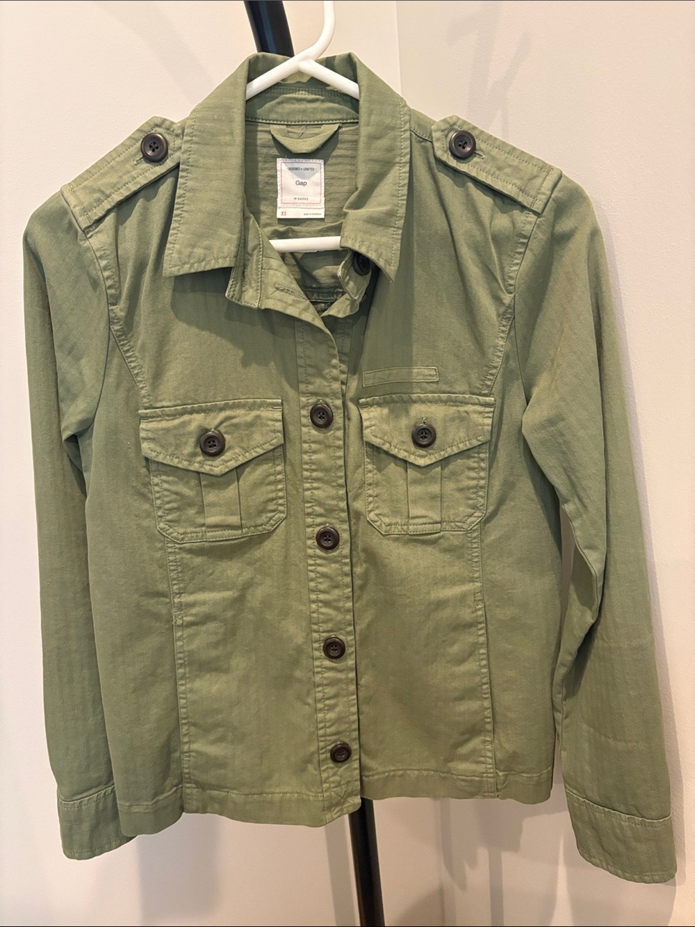 GAP Green Utility Jacket - Size XS